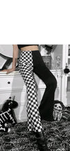 Load image into Gallery viewer, WOMENS COLOR BLOCKING FLARE PANTS
