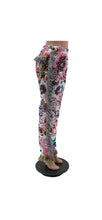 Load image into Gallery viewer, WOMEN'S FASHION COLOR PATTERN TASSEL PANTS
