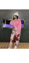 Load image into Gallery viewer, WOMEN'S FASHION COLOR PATTERN TASSEL PANTS
