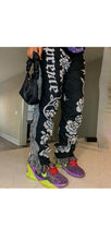 Load image into Gallery viewer, WOMEN'S FASHION COLOR PATTERN TASSEL PANTS

