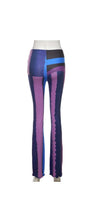 Load image into Gallery viewer, WOMENS FASHION COLOR BLOCKING GRAPHIC PRINTED PANTS
