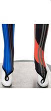 Load image into Gallery viewer, WOMEN'S FASHION STRIPE PRINTED COLOR BLOCKING PANTS
