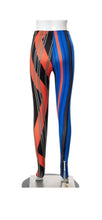 Load image into Gallery viewer, WOMEN'S FASHION STRIPE PRINTED COLOR BLOCKING PANTS
