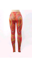 Load image into Gallery viewer, WOMENS GRAPHIC COLORED PRINTED MESH SEE-THROUGH COLOR
