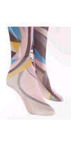 Load image into Gallery viewer, WOMENS SEXY COLOR BLOCKING GRAPHIC PRINTED MESH PANTS
