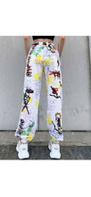 Load image into Gallery viewer, WOMENS CREATIVE GRAPHIC PRINTED JOGGER PANTS

