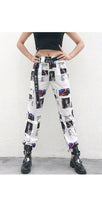 Load image into Gallery viewer, WOMENS CREATIVE GRAPHIC PRINTED JOGGER PANTS
