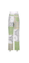 Load image into Gallery viewer, WOMEN'S FASHION PATCHWORK COLOR BLOCKING PANTS
