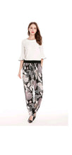 Load image into Gallery viewer, WOMEN'S FASHION MULTICOLOR FLOWER PRINTED CASUAL PANTS
