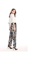 Load image into Gallery viewer, WOMEN'S FASHION MULTICOLOR FLOWER PRINTED CASUAL PANTS
