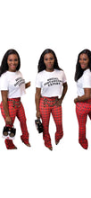 Load image into Gallery viewer, WOMENS FASHION CREASE PLAID PANTS
