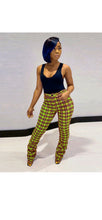 Load image into Gallery viewer, WOMENS FASHION CREASE PLAID PANTS
