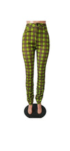 Load image into Gallery viewer, WOMENS FASHION CREASE PLAID PANTS

