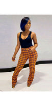 Load image into Gallery viewer, WOMENS FASHION CREASE PLAID PANTS
