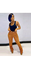 Load image into Gallery viewer, WOMENS FASHION CREASE PLAID PANTS
