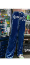 Load image into Gallery viewer, WOMENS CASUAL LETTER EMBROIDERY PANTS
