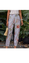 Load image into Gallery viewer, WOMENS FASHION FLOWER PRINTED PANTS

