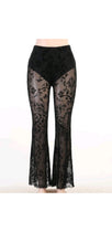 Load image into Gallery viewer, WOMENS FASHION SEE-THROUGH FLARE PANTS
