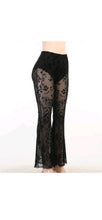 Load image into Gallery viewer, WOMENS FASHION SEE-THROUGH FLARE PANTS

