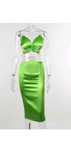 Load image into Gallery viewer, WOMENS CUT OUT LACE UP SIDE-SLIT DRESS
