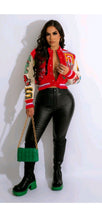 Load image into Gallery viewer, MULTI-COLOR BUTTON UP VARSITY BASEBALL JACKET SHORT COAT
